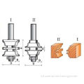 Micro-grain Carbide Tips Ogee Door Frame Bit Set  Tct Router Bit For Woodworking